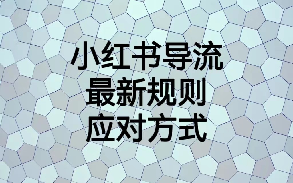 小红书导流最新规则应对方式，新规以后目前还可用的引流方式解读-桐创网