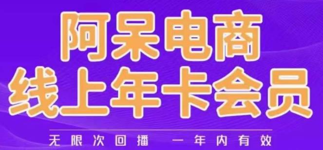 阿呆电商线上年会员，阿呆电商干货分享（更新中）-桐创网