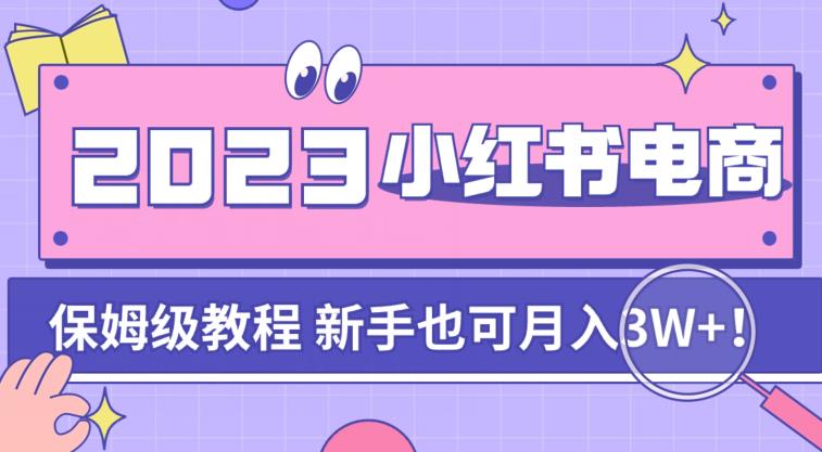 阿本小红书电商陪跑营4.0，带大家从0到1把小红书做起来-桐创网