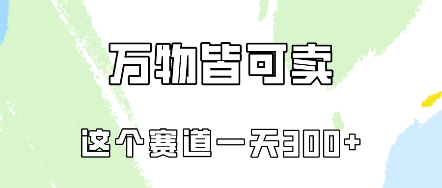 万物皆可卖，小红书这个赛道不容忽视，实操一天300！-桐创网