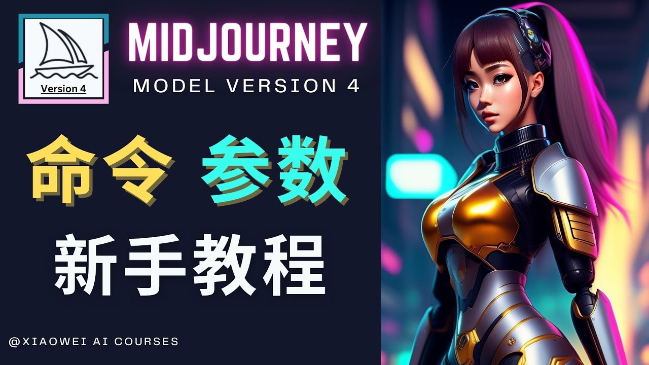 （4873期）Midjourney新手入门教程，轻松创作顶级图像，命令参数-新手教程-桐创网