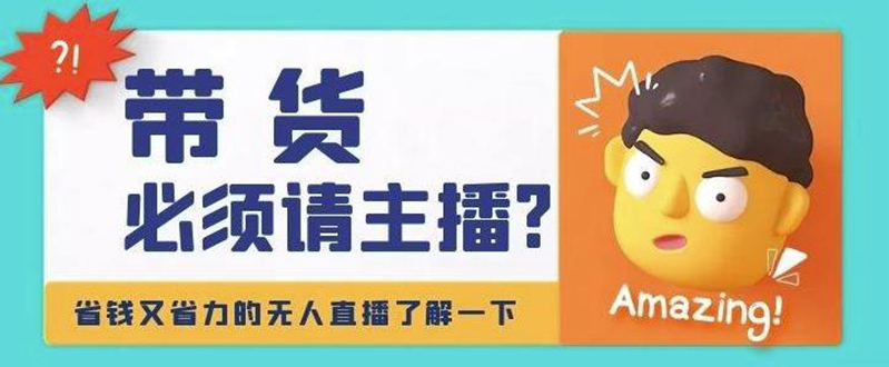 （4312期）淘宝无人直播带货0基础教程，手把手教你无人直播，省钱又省力-桐创网