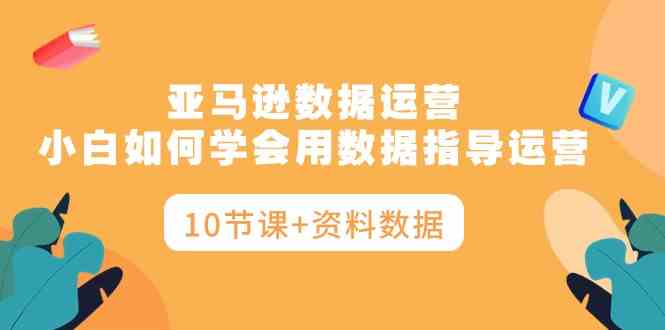 （10158期）亚马逊数据运营，小白如何学会用数据指导运营（10节课+资料数据）-桐创网