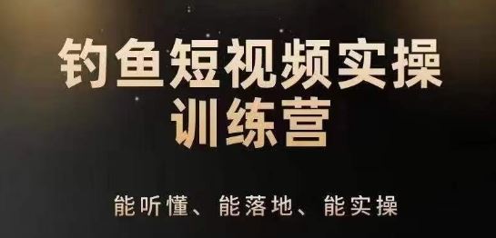 0基础学习钓鱼短视频系统运营实操技巧，钓鱼再到系统性讲解定位ip策划技巧-桐创网