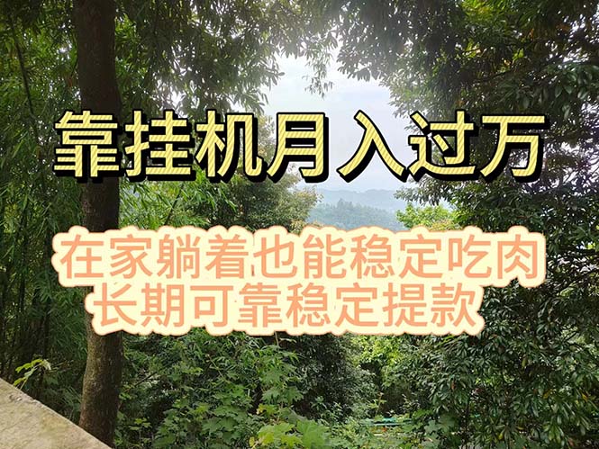 （11144期）挂机掘金，日入1000+，躺着也能吃肉，适合宝爸宝妈学生党工作室，电脑…-桐创网