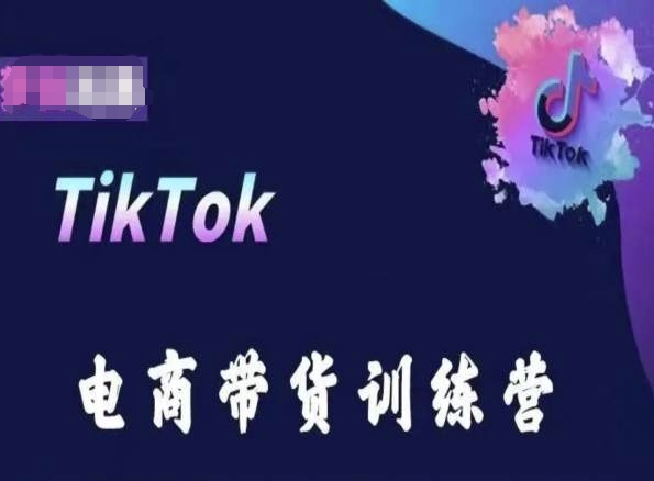 TikTok电商带货训练营，跟随时代潮流，跨境掘金-桐创网