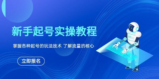 （6110期）新手起号实操教程，掌握各种起号的玩法技术，了解流量的核心-桐创网