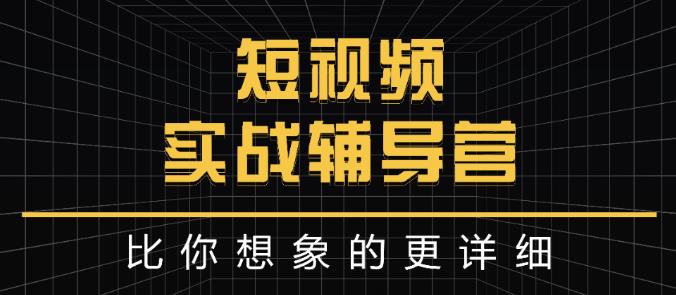 达人队长:短视频实战辅导营，比你想象的更详细-桐创网