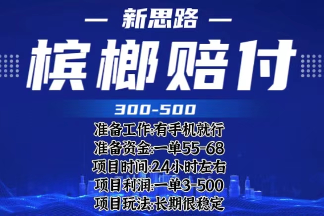 （6302期）最新外卖槟榔赔付思路，一单收益至少300+（仅揭秘）-桐创网