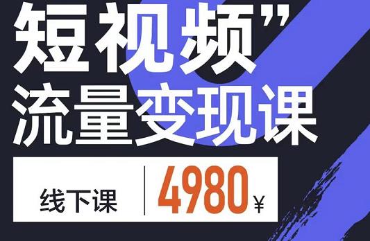 参哥·短视频流量变现课，学成即可上路，抓住时代的红利-桐创网