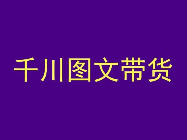 千川图文带货，测品+认知+实操+学员问题，抖音千川教程投放教程-桐创网