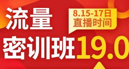 秋秋线上流量密训班19.0，打通流量关卡，线上也能实战流量破局-桐创网