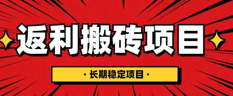 国外返利网项目，返利搬砖长期稳定，月入3000刀（深度解剖）-桐创网