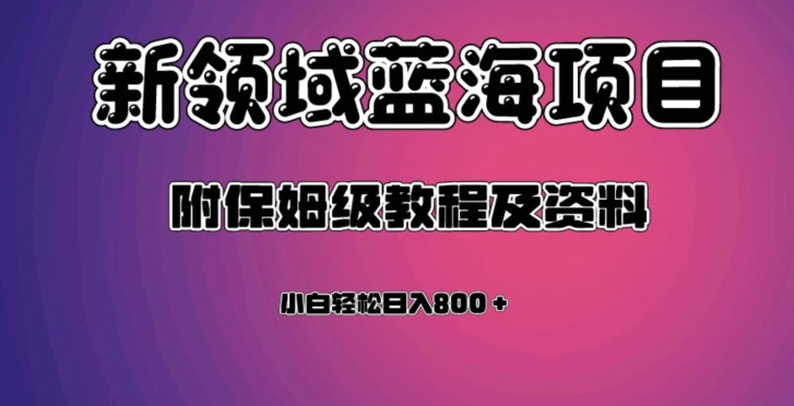 虚拟资源蓝海领域新项目，轻松日入800＋，附保姆级教程及资料-桐创网