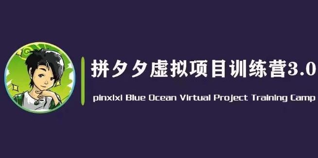 黄岛主·拼夕夕虚拟变现3.0，蓝海平台的虚拟项目，单天50-500+纯利润-桐创网