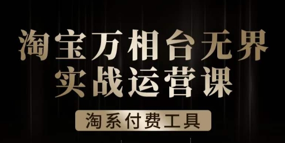 沧海·淘系万相台无界实战运营课，万相台无界实操全案例解析-桐创网