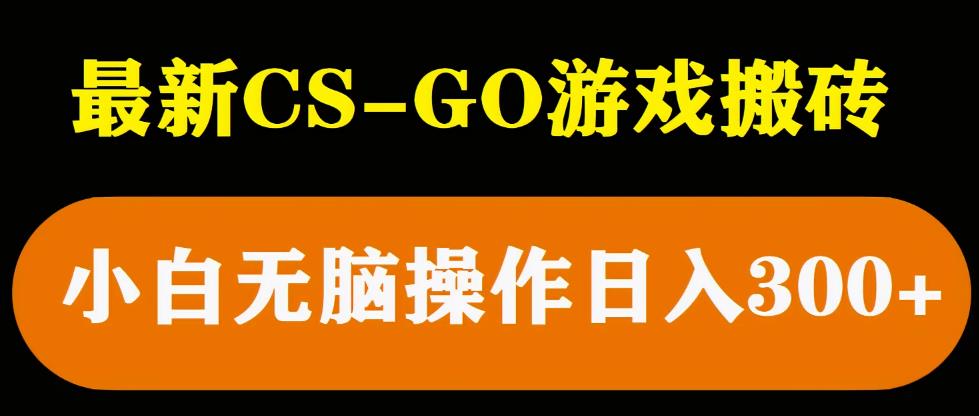 最新csgo游戏搬砖游戏，无需挂机小白无脑也能日入300+-桐创网