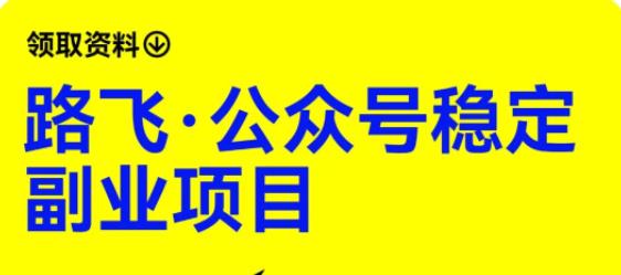 路飞·公众号稳定副业项目，你只要无脑去推广，粉丝和收入，自然就来了-桐创网