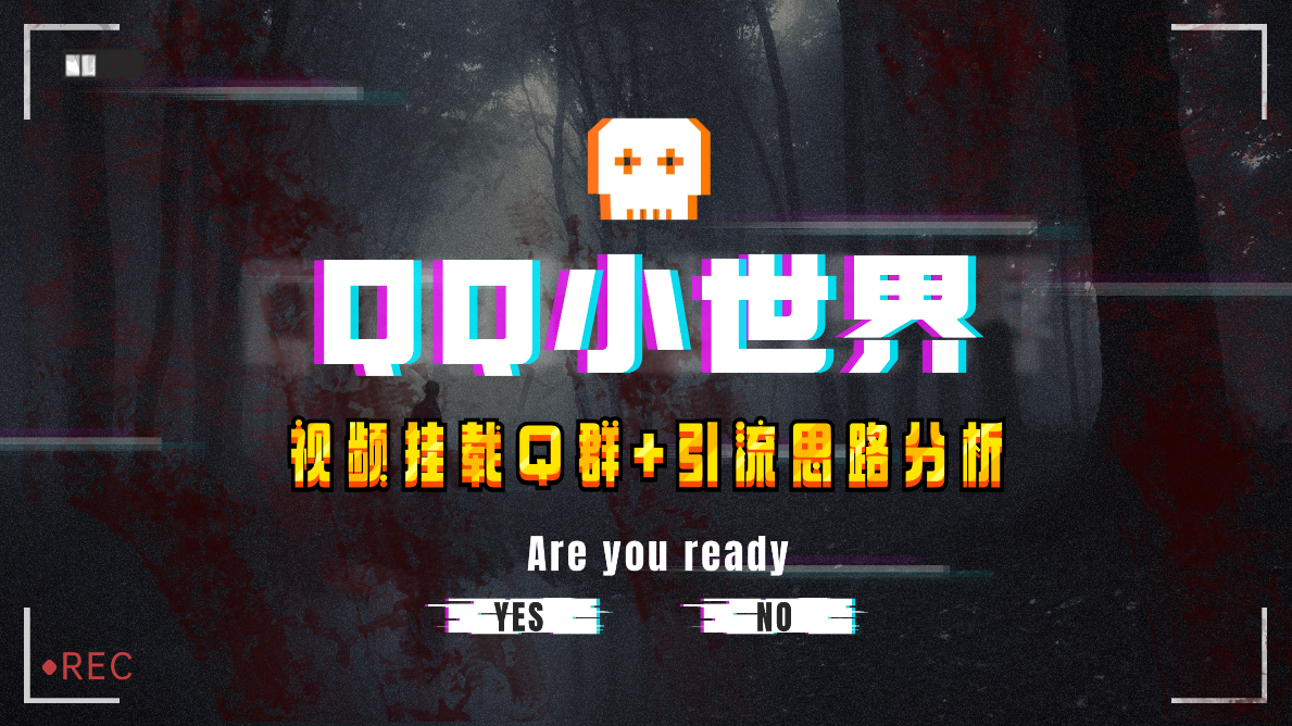 （8031期）【全网首发】QQ小世界_Q群挂载教程+引流思路分析-桐创网