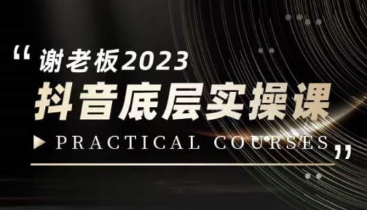 蟹老板·2023抖音底层实操课，打造短视频的底层认知-桐创网