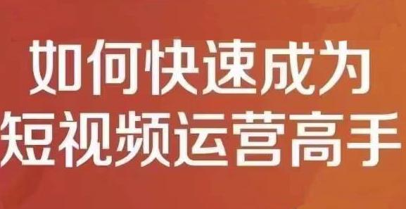 孤狼短视频运营实操课，零粉丝助你上热门，零基础助你热门矩阵-桐创网