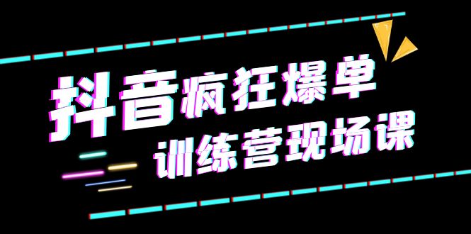 （6241期）抖音短视频疯狂-爆单训练营现场课（新）直播带货+实战案例-桐创网